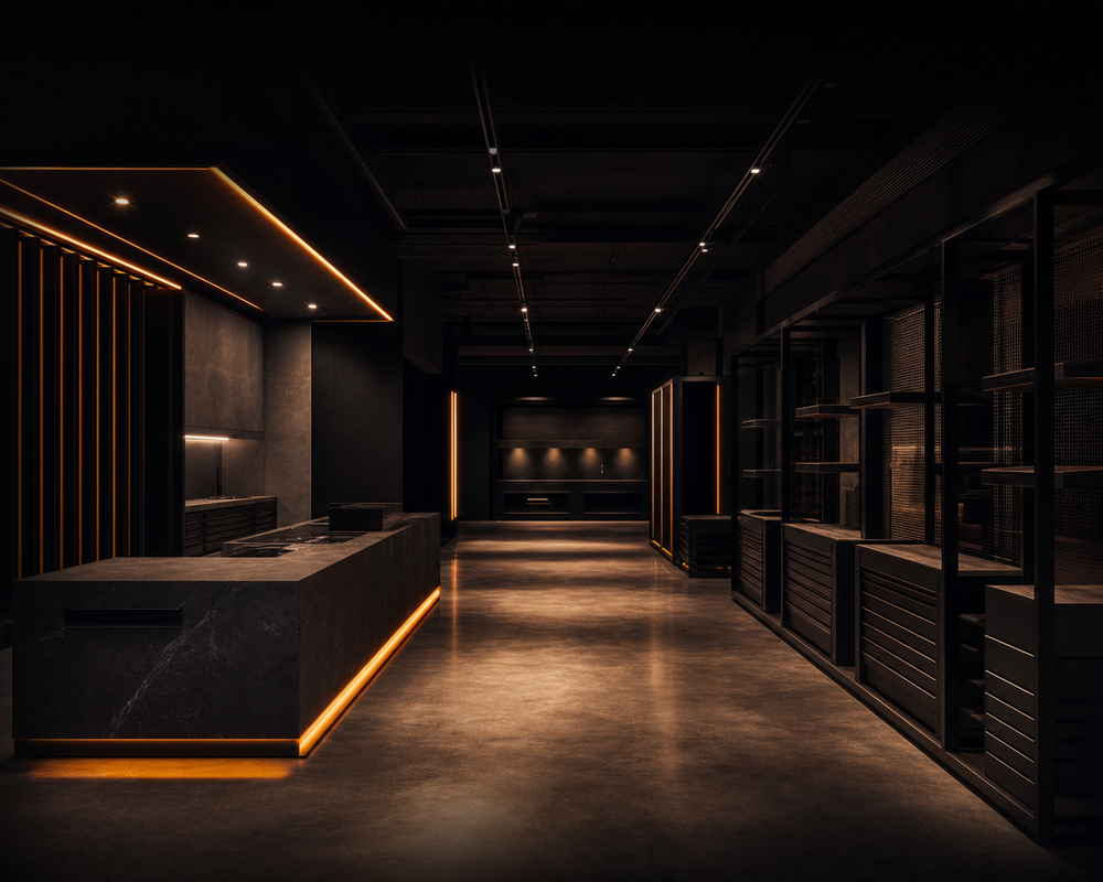 Showroom fit-out visual